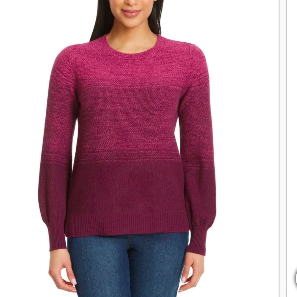 Gloria Vanderbilt Women's Crewneck Sweater